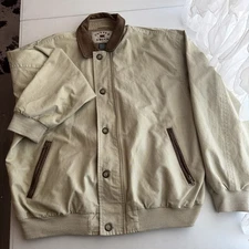 Cutter And Buck Jacket Men’s Size Large Workwear Tan