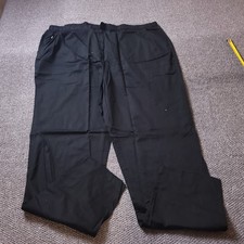 KingSize Pants Mens 4XL x 38 Big Black Khaki Chino Cotton Casual USA