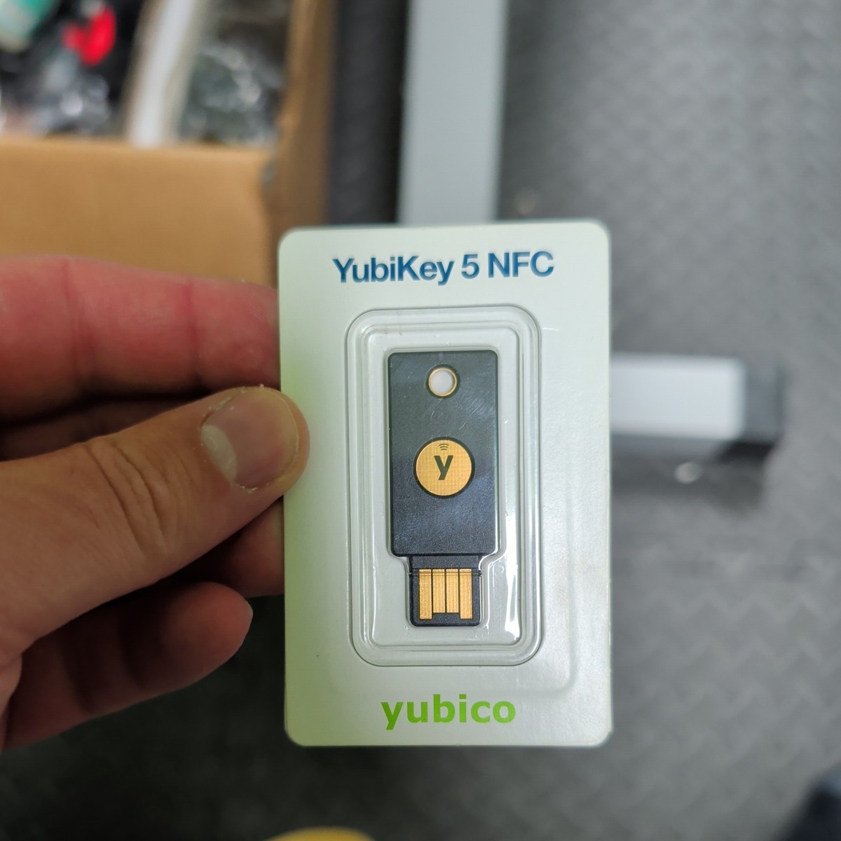 Yubico ‎YubiKey 5 NFC Two Factor Authentication USB and NFC 