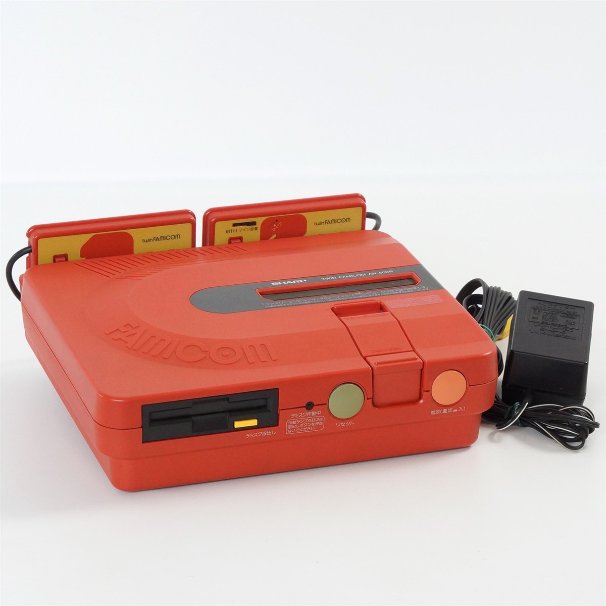 TWIN FAMICOM SHARP Console System AN-500R Red Tested Ref 472564 | eBay