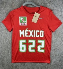 Nike FMFA Mexico #622 Womens S Dri-FIT Football Training Tee NWT