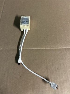 RGB CONTROL BOX WHITE, IR REMOTE CONTROLED DC12v Input, Output 6v Max 44 Key C2