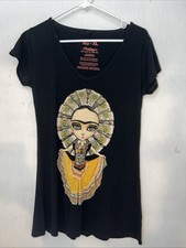 Blusa Estilo Ay Guey Frida Kahlo XL Arte Popular Mexicano Gráfico Top