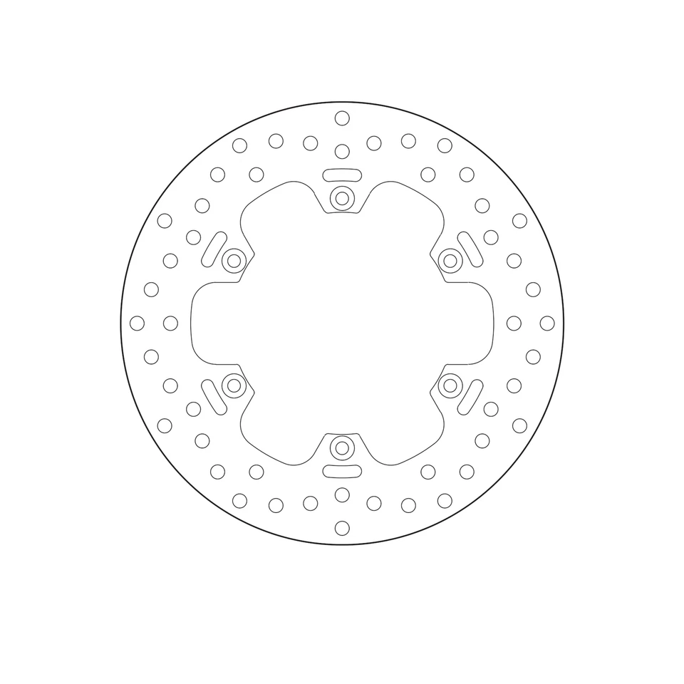 Disco de freio para APRILIA RS 125 1995-1997 Brembo traseiro - Imagem 2 de 4