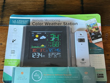 La Crosse Technology Remote Monitoring Color Weather Station Model  2017434 New