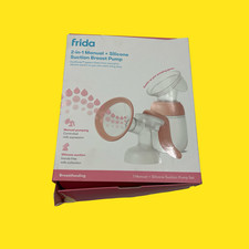 Frida Mom 2-in-1 Manual  Silicone Suction Breast Pump - 5oz 5022 z48/11