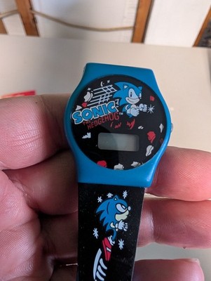 Vintage 1995  Sega Sonic The Hedgehog Digital Watch  Not Test Never  Worn