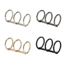 5 Pcs/Set Loose Leaf Book Rings 20/30mm Binder Rings School Office Supplies
