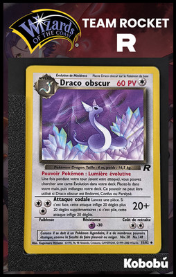 Pokemon Card Draco Obscur 33/82 Edition 2 Team Rocket FR