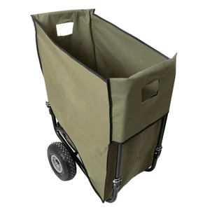 Chariot de brouette et de bois de chauffage pliable Lehman, magasin solide et collapsible Facilement