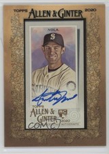 2020 Topps Allen & Ginter's Mini Baseball Auto Austin Nola #MA-AN Auto 1oa8