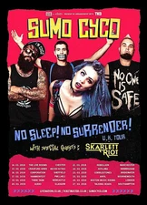SUMO CYCO U.K. TOUR TIN METAL POSTER