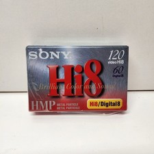 New Sony Hi8 60 min Digital8 120 min HMP Cassette Tape SEALED