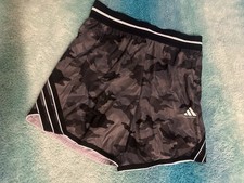 Adidas Mens Medium Crazy Lite 7" Inseam Grey Camo Basketball Shorts JP1211 NWT