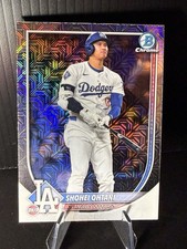 SHOHEI OHTANI 2025 Bowman Chrome Mega Box Mojo Refractor #17 Dodgers
