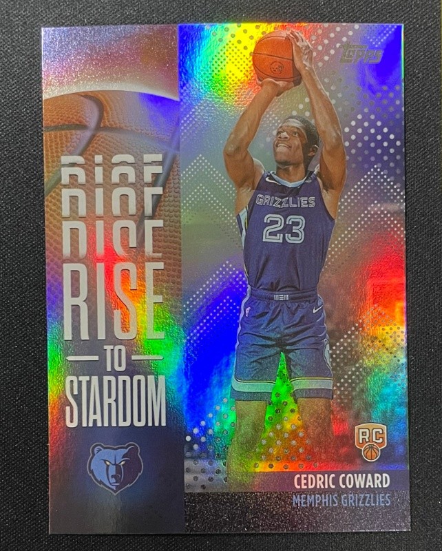 Cedric Coward 2025-26 Topps Flagship RC Rise to Stardom Silver #RTS-11