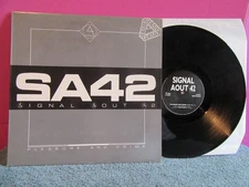 Signal Aout 42 lp pleasure and crime 12" import Belgium vinyl record