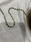 Swarovski Cup Chain 24pp Alternating Clear-space Prong Set Raw Brass.  10 Feet