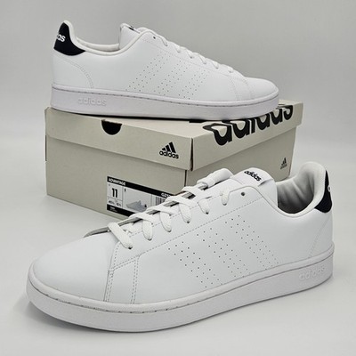 adidas Advantage Men's Tennis Cloud White GZ5299 Low Top Shoes Size 11 NEW