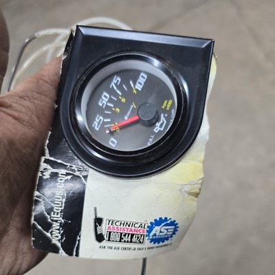 Equus 2  Mechanical Oil Pressure Gauge P/N 6234