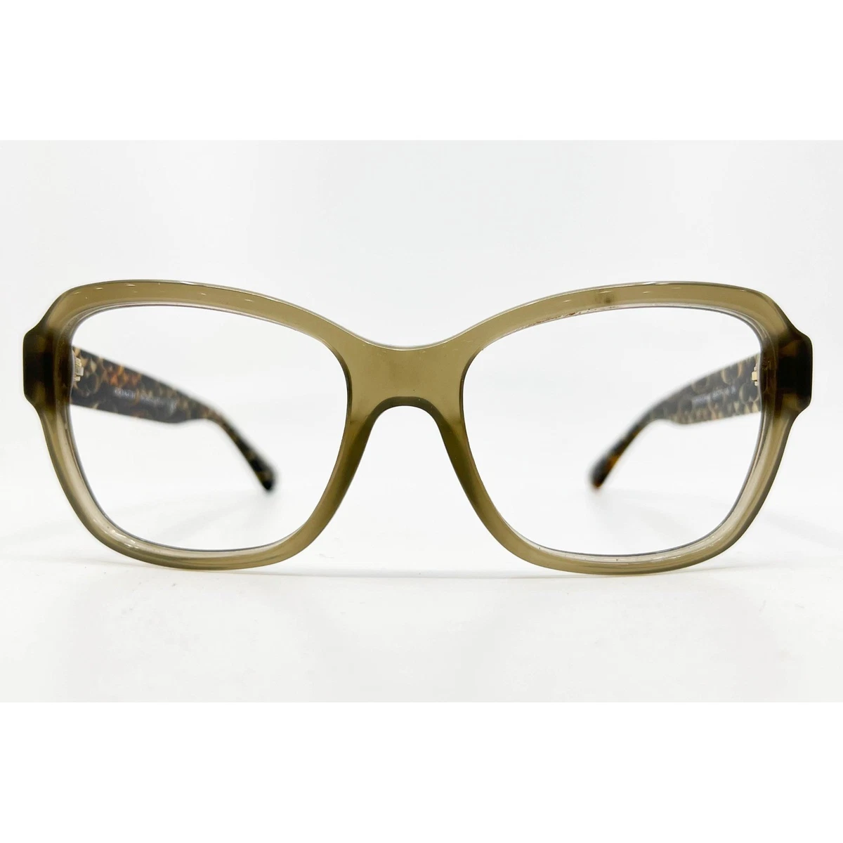 Coach HC8002 Victoria Sunglasses Frames Only Tortoiseshell Green 57-16-135 K7 Coach Green Sunglasses for Women for sale | eBay main image 4