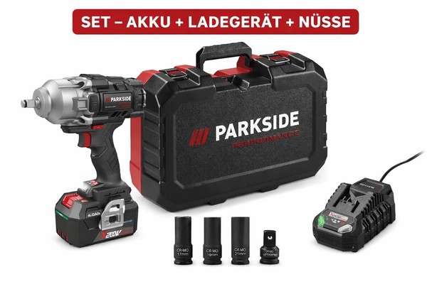 Parkside Performance Passp 20-Li C4 1356Nm 4Ah Akku | NEU + OVP + Rechnung ✅-image
