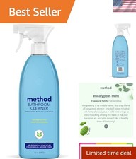 28 Fl Oz Bathroom Cleaner Spray - Removes Mold & Stains, Eucalyptus Mint Scent 0.36 per fl oz