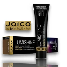 Joico Lumishine Repair Permanent Cream Hair Color 2.5 oz, Select your Shade