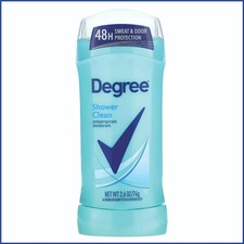 Degree, Antiperspirant Deodorant, Shower Clean, 2.6 oz 74 g 