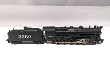 Trix #3260 A.T.&S.F. Steam Locomotive and Tender N Scale No Original Box C-7