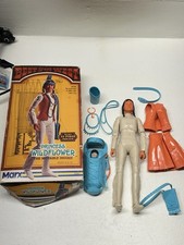 Vintage 1974 Marx Best Of The West Princess Wildflower Toy Figure Movable Set