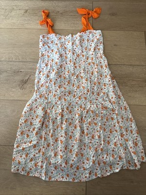 Kenny Flowers The Seaside Aperol Spritz Dress Women s Large NWOT