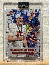 2026 Wild Card Splat Blue Fernando Mendoza Rookie Card  1/2