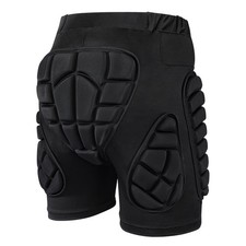 3D Padded Protective Shorts Hip Butt EVA Pad Short Pants Heavy Duty Protectiv...