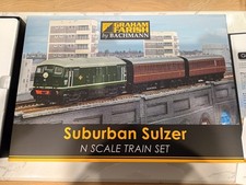 N Gauge Graham Farish 370-062 Suburban Sulzer Train Set