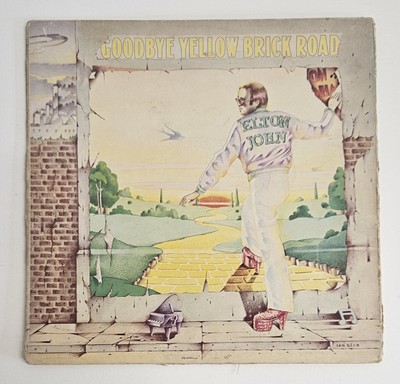 Elton John Goodbye Yellow Brick Road SLEEVE ONLY 