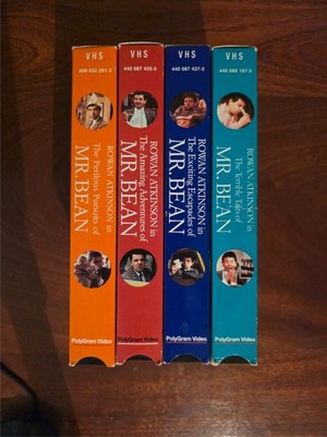 Mr. Bean 4 Tape Collection (VHS)