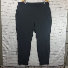 Columbia Women's Activewear Athletic Pants Black XXL Side Pockets