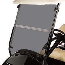 Pare-Brise Avant En Acrylique Fumé Rabattable Club Car Precedent Onward Tempo