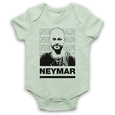 NEYMAR FOOTBALL BRASILIEN TURNIER TRIBUTE CUP FUSSBALL BABY MITWACHSEN BABYANZUG GESCHENK