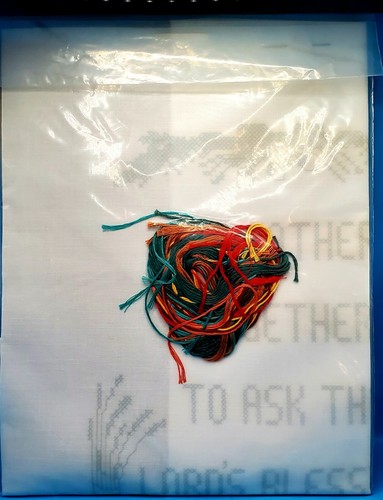 RARO De Colección. Kit Punto de Cruz Patty Ann Creations "Lord's Blessing" No. 627 - Imagen 5 de 6