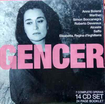 CD-BOX Leyla Gencer Legendary Performances Of Gencer.7 Complete  