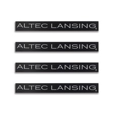 Altec Lansing Speaker Grill Logo Badge Emblem 846 886 113mm 4.49" X13mm 0.51" 