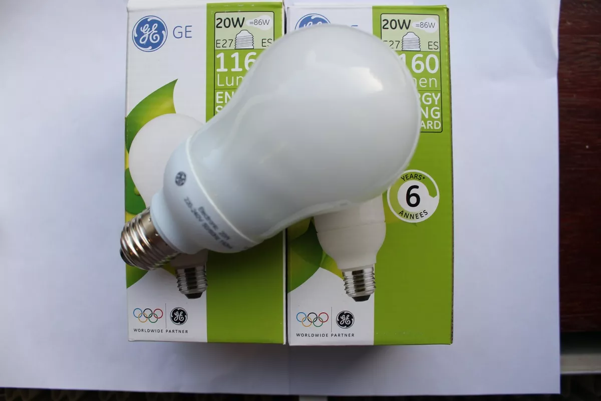 Large fluorescent outlet light bulbs