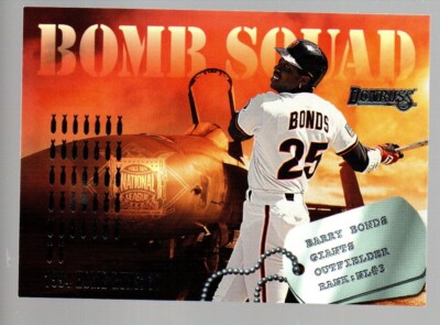1995 Donruss Bomb Squad #3 Barry Bonds / Albert Belle