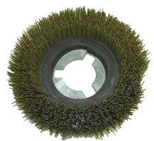 Flo-Pac Nylo-Grit Stripping Brush A 11" Diameter  Green .050 with Clutch   S8797