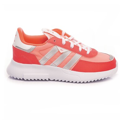 Infant adidas Girls Retropy F2 Acid Red Trainers GZ0854 RRP