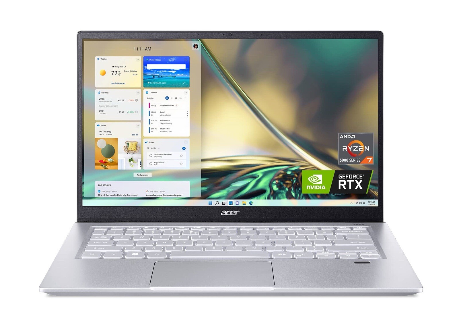 Acer Swift 3 SF314-55 Laptop Thin and Light Powerful Performance  -image