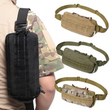 Men Tactical Sling Bag Military MOLLE Shoulder Crossbody Chest Pack Portable Bag