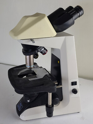 Nikon Eclipse E200 Microscope W Objectives Nikon Plan Fluor 40x /0.75 ...